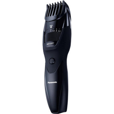 Panasonic Wet & Dry Electric Beard Trimmer for Men 20 Lengths Rechargeable Black