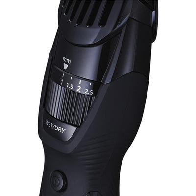 Panasonic Wet & Dry Electric Beard Trimmer for Men 20 Lengths Rechargeable Black