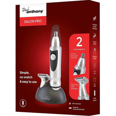 Paul Anthony Salon Pro Nasal Clipper & Trimmer For Nose Beard H5130BK