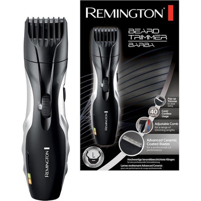 Remington Barba Beard Trimmer Ceramic Blades 9 Length Cord or Cordless MB320C