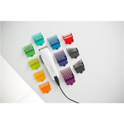 Remington Hair Clippers Kit ColourCut HC5035 Stainless Steel Blades & 9 Comb