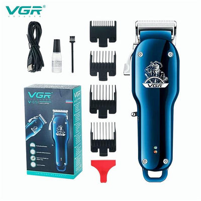 VGR Hair Clipper V679 Cordless with USB Charging & 180 Minute Runtime USB Charge