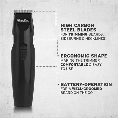 Wahl 5606-917 Battery Stubble & Beard Trimmer Cordless Facial Hair Trimmer